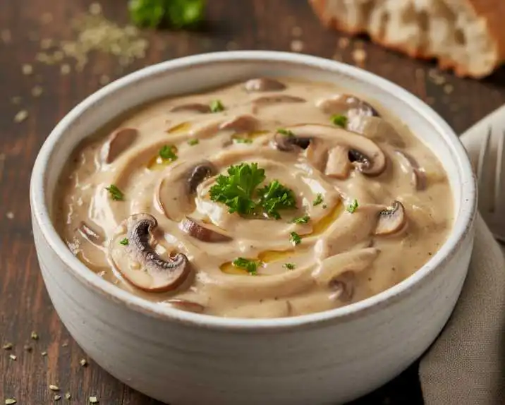 Champignon Soße im Thermomix – Cremig, schnell und so viel besser als aus dem Glas!