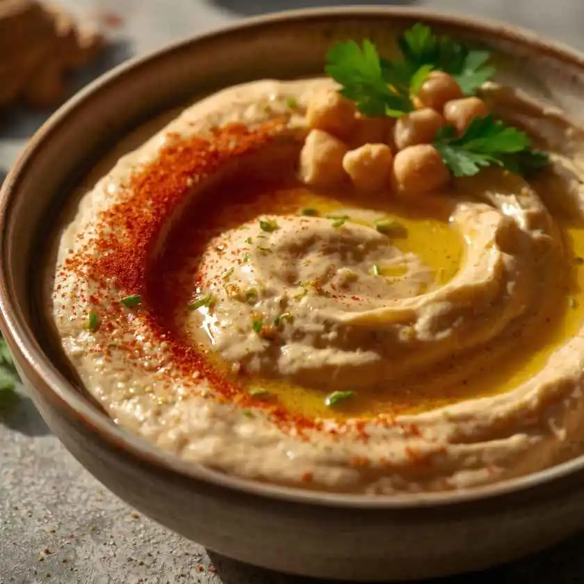 Hummus Thermomix Rezept in 3 Minuten (cremiger als gekauft)