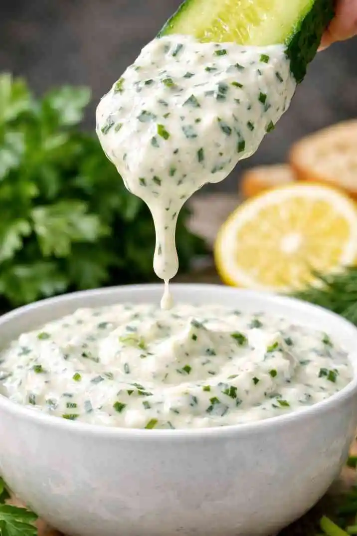 Kräuter Dip Rezept: Cremig, frisch & in 5 Minuten fertig