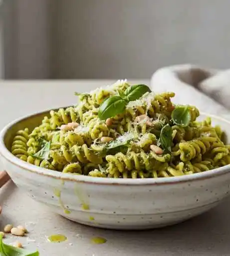 Nudeln mit Pesto Rezept – So schmeckt’s wie beim Italiener!