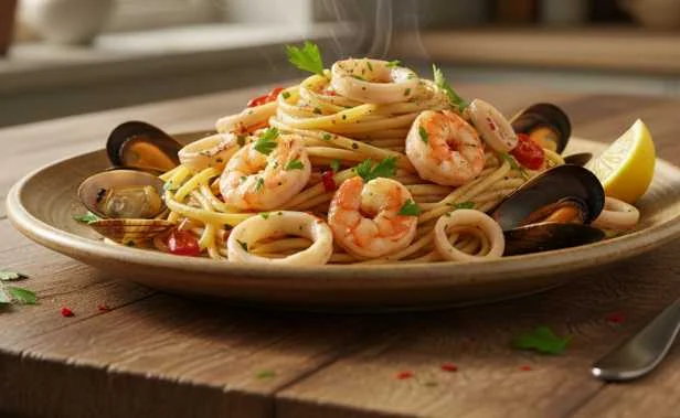 Pasta mit Meeresfrüchten: Das authentische Frutti di Mare Rezept aus Italien