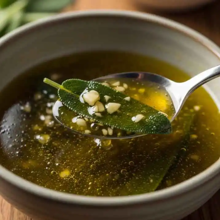 Salbei Soße Rezept: Der Trick für cremige Butter-Salbei-Soße